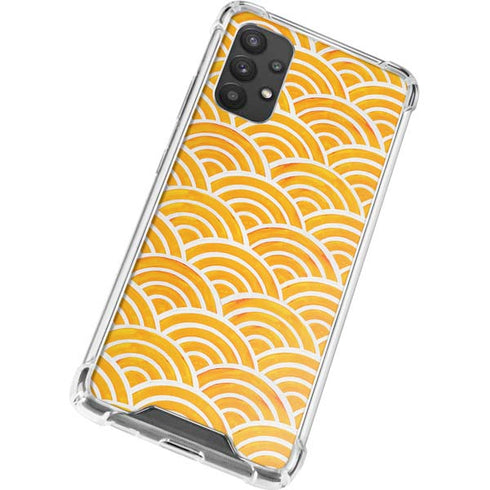 Cat Coq Japanese Wave Galaxy A32 5G Clear Case