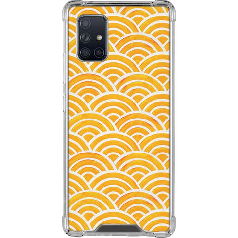 Cat Coq Japanese Wave Galaxy A71 5G Clear Case