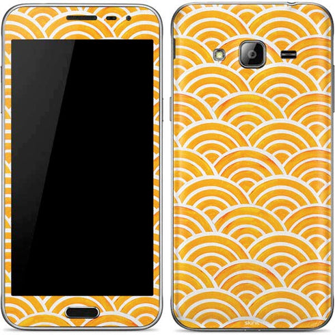 Cat Coq Japanese Wave Galaxy J3 Skin
