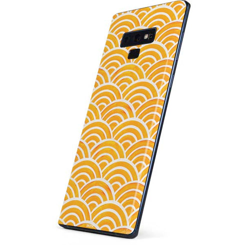 Cat Coq Japanese Wave Galaxy Note 9 Skin