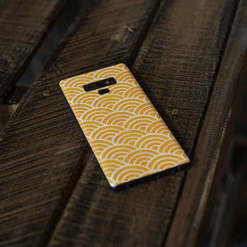 Cat Coq Japanese Wave Galaxy Note 9 Skin