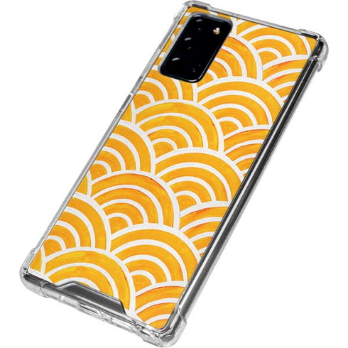 Cat Coq Japanese Wave Galaxy Note20 5G Clear Case