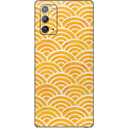 Cat Coq Japanese Wave Galaxy Note20 5G Skin