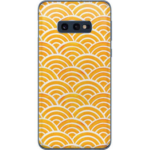 Cat Coq Japanese Wave Galaxy S10e Skin