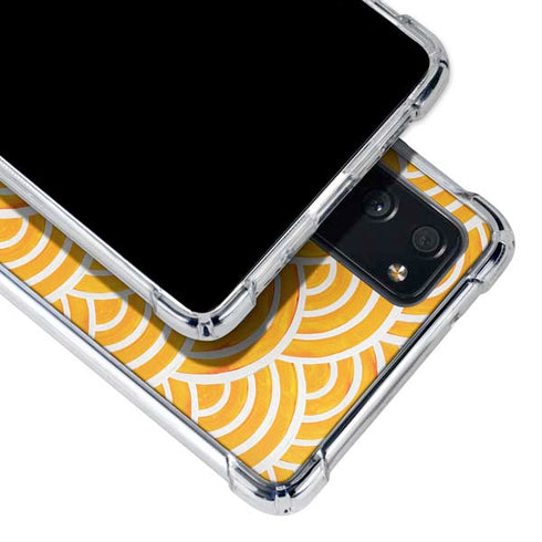 Cat Coq Japanese Wave Galaxy S20 FE Clear Case