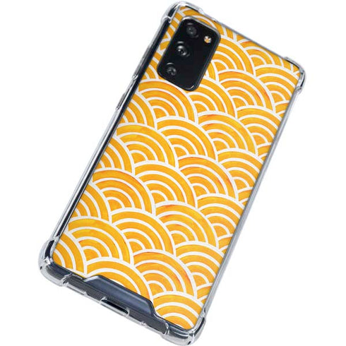 Cat Coq Japanese Wave Galaxy S20 FE Clear Case