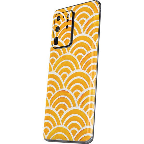 Cat Coq Japanese Wave Galaxy S20 Ultra 5G Skin