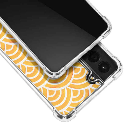 Cat Coq Japanese Wave Galaxy S21 FE Clear Case