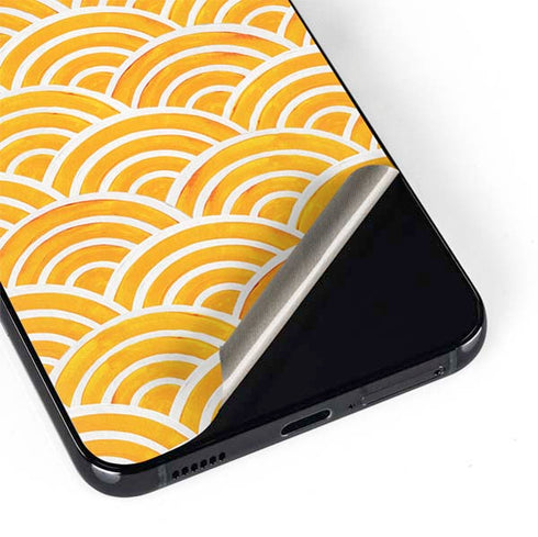 Cat Coq Japanese Wave Galaxy S22 Skin