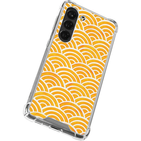 Cat Coq Japanese Wave Galaxy S23 Clear Case