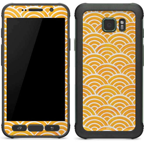 Cat Coq Japanese Wave Galaxy S7 Active Skin