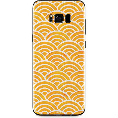 Cat Coq Japanese Wave Galaxy S8 Skin