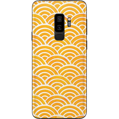 Cat Coq Japanese Wave Galaxy S9 Plus Skin