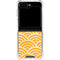 Japanese Wave by Cat Coq Galaxy Z Flip5 5G Clear Case