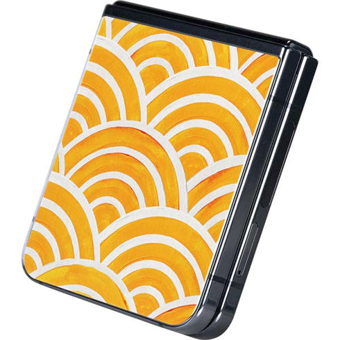 Japanese Wave by Cat Coq Galaxy Z Flip5 5G Skin