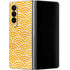 Cat Coq Japanese Wave Galaxy Z Fold4 5G Skin