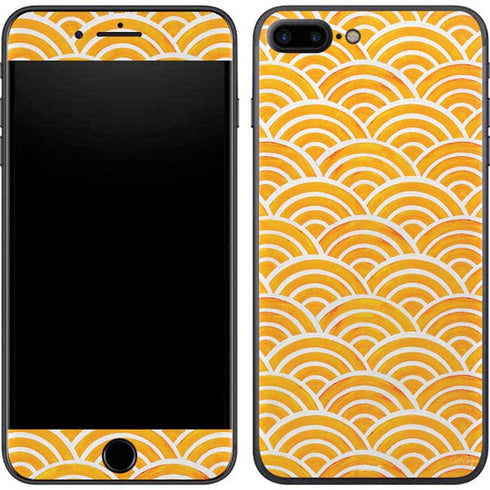 Cat Coq Japanese Wave iPhone 8 Plus Skin