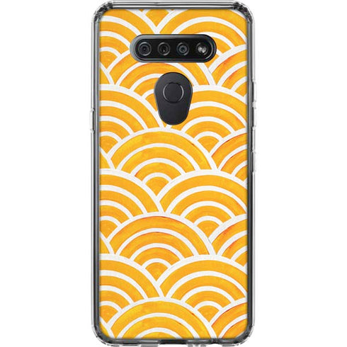 Japanese Wave by Cat Coq LG K51/Q51 Clear Case