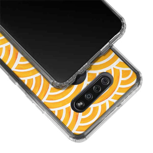 Japanese Wave by Cat Coq LG K51/Q51 Clear Case