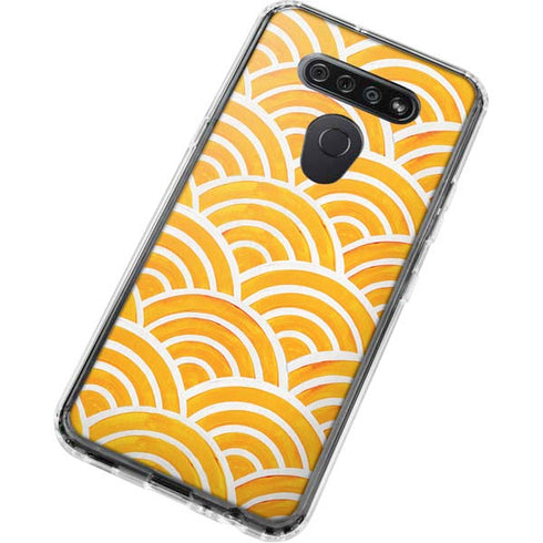 Japanese Wave by Cat Coq LG K51/Q51 Clear Case