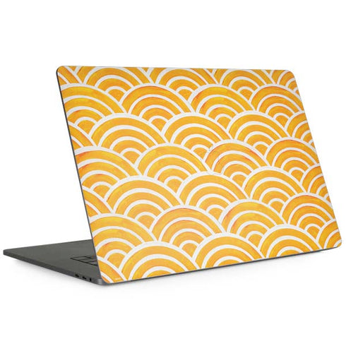 Cat Coq Japanese Wave Apple MacBook Pro 15-inch Skin