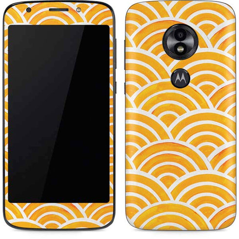 Cat Coq Japanese Wave Moto E5 Play Skin