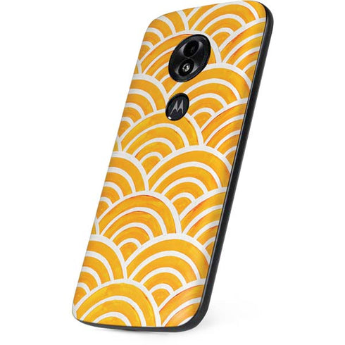 Cat Coq Japanese Wave Moto E5 Play Skin