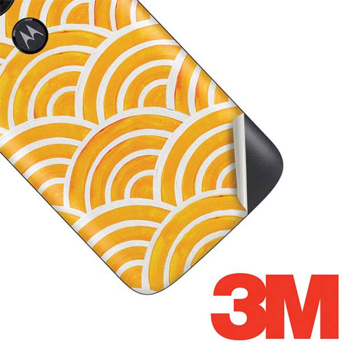 Cat Coq Japanese Wave Moto E5 Play Skin