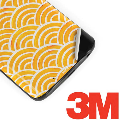 Cat Coq Japanese Wave Moto G6 Skin