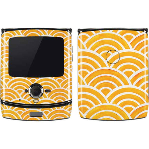 Cat Coq Japanese Wave Motorola RAZR Skin