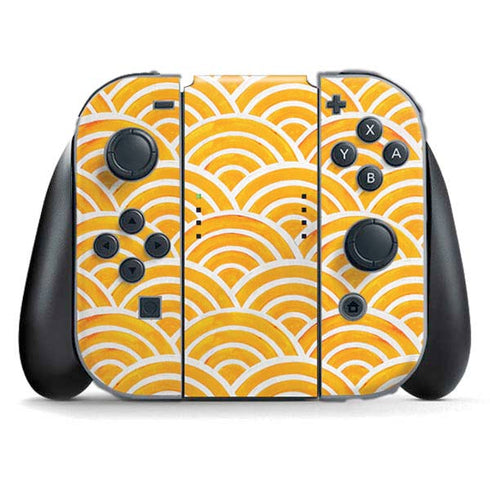 Japanese Wave by Cat Coq Nintendo Switch (2017-2021) Joy-Con Controller Skin