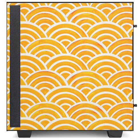 Cat Coq Japanese Wave NZXT H510 Compact ATX Mid-Tower Case Skin