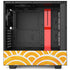 Cat Coq Japanese Wave NZXT H510 Compact ATX Mid-Tower Case Skin