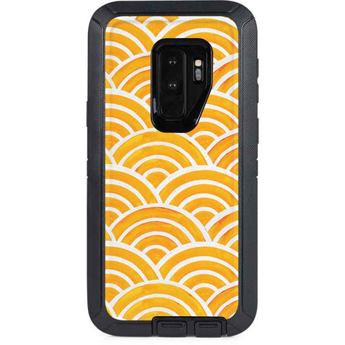 Cat Coq Japanese Wave Otterbox Defender Galaxy Skin