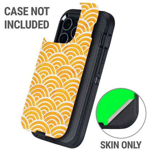 Japanese Wave by Cat Coq Otterbox Defender iPhone Skin
