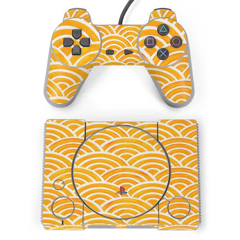 Cat Coq Japanese Wave PlayStation Classic Bundle Skin
