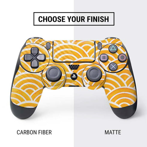 Cat Coq Japanese Wave PS4 Controller Skin