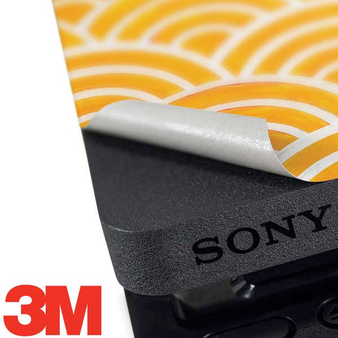 Cat Coq Japanese Wave PS4 Slim Skin