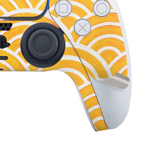 Cat Coq Japanese Wave PS5 Controller Skin