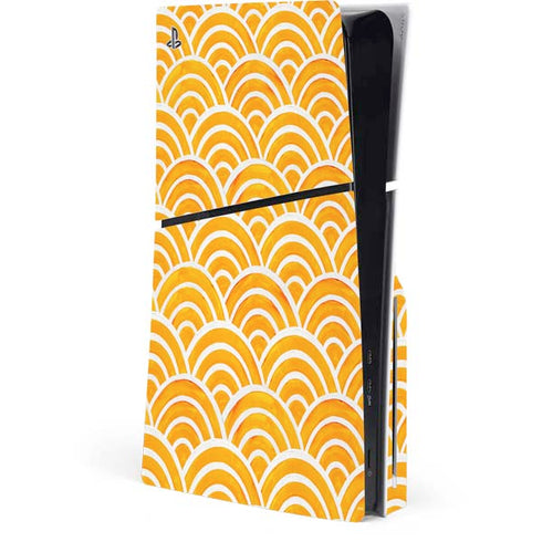 Japanese Wave by Cat Coq PS5 Slim Disk Console Skin