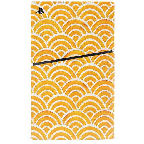 Japanese Wave by Cat Coq PS5 Slim Digital Edition Bundle Skin