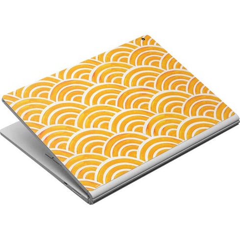 Cat Coq Japanese Wave Surface Book Skin