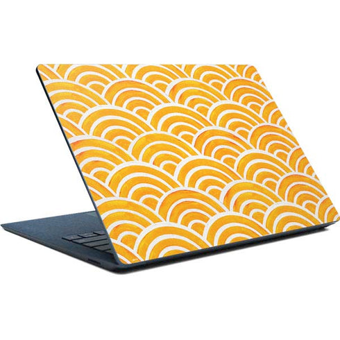 Cat Coq Japanese Wave Surface Laptop Skin
