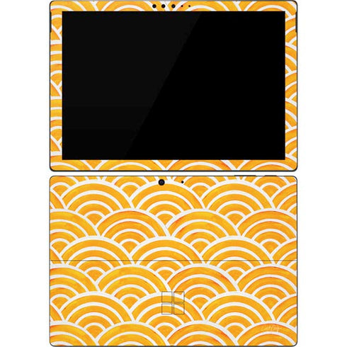 Cat Coq Japanese Wave Surface Pro 7 Skin