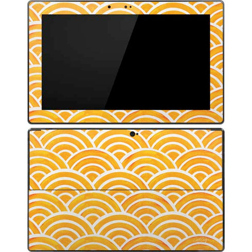 Cat Coq Japanese Wave Surface Pro Tablet Skin