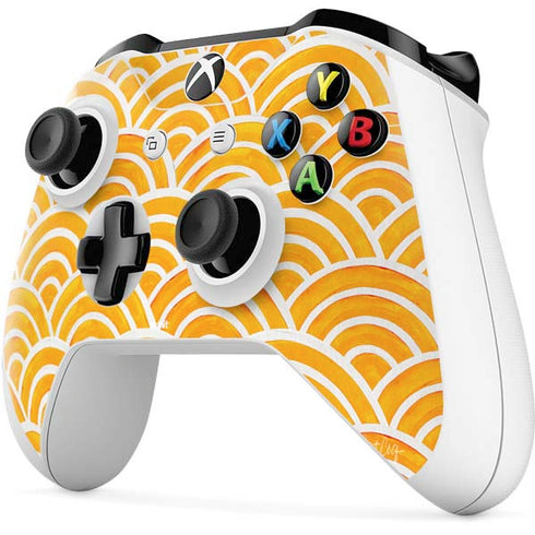 Cat Coq Japanese Wave Xbox One S Controller Skin