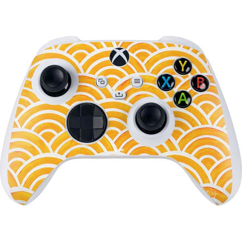 Cat Coq Japanese Wave Xbox Series S Controller Skin
