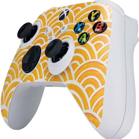 Cat Coq Japanese Wave Xbox Series S Controller Skin