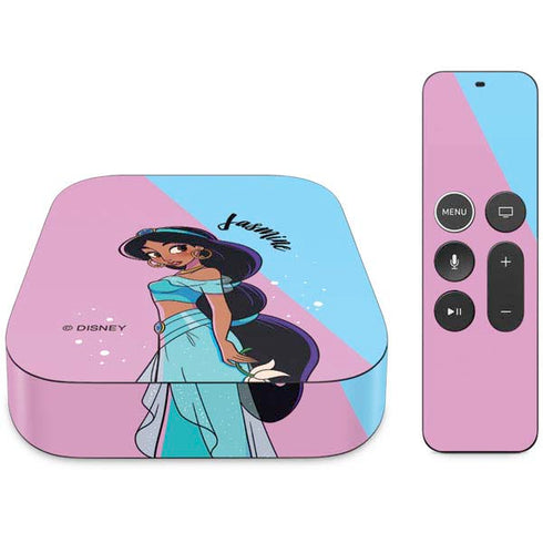 Disney Princess Jasmine Art Apple TV Skin