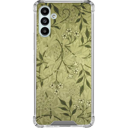 William Morris Jasmine Galaxy A13 5G Clear Case